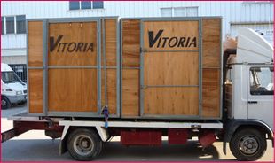 Mudanzas y Transportes Vitoria camión de mudanzas